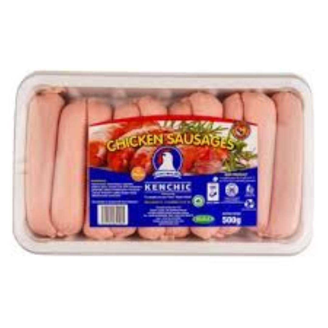 KENCHIC CHICKEN SMOKED SAUSAGES 500G